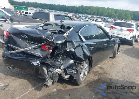 2014 Infiniti Q50 Premium из США, поврежденный, VIN JN1BV7AP7EM677449